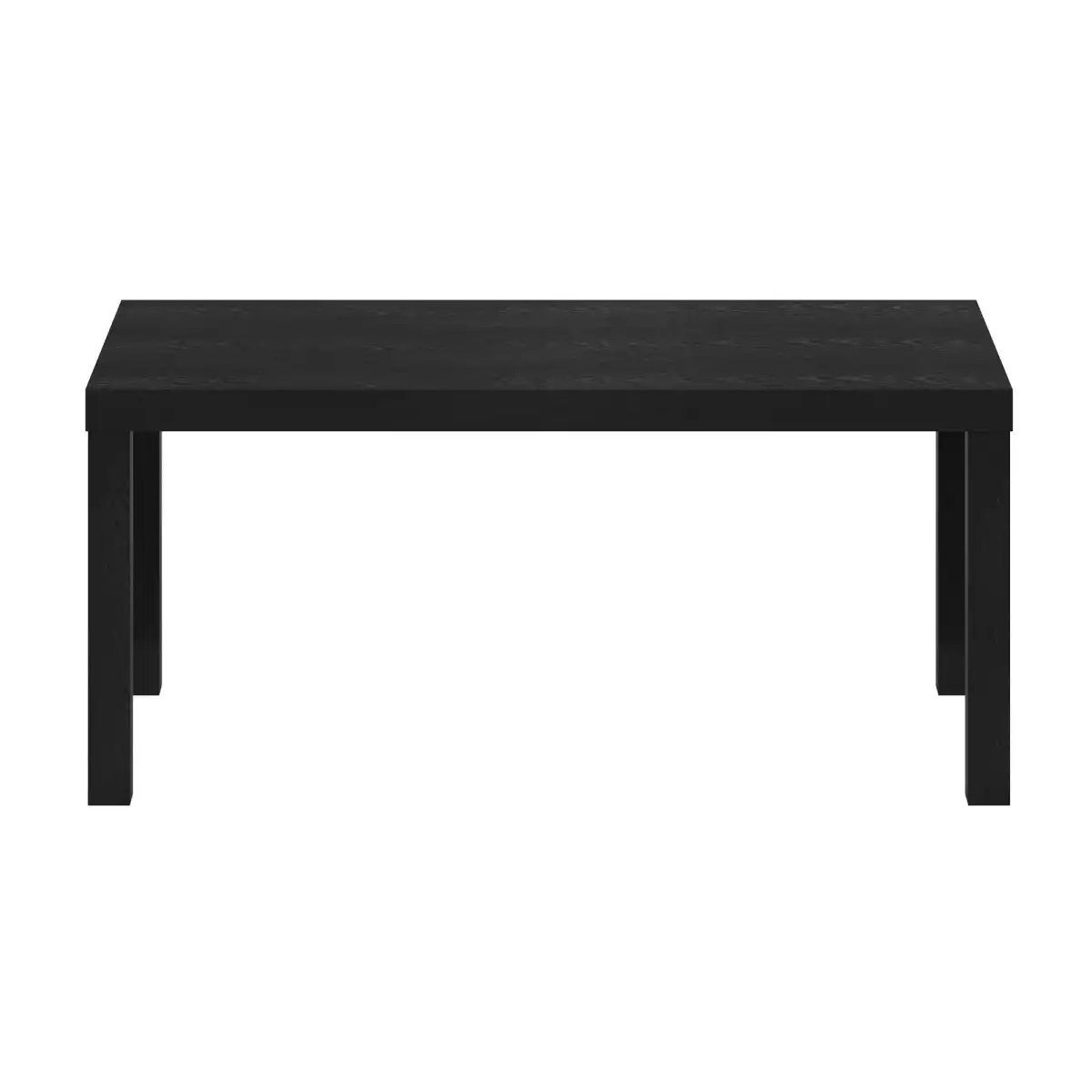 Furinno Classic Simple Coffee Table for Living Room, 38.98 (W) x 17.52 (H) x 18.9 (D) Inches, Black - Image 6