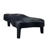 KEVINSPACE Cloud Coffee Table for Living Room Modern Coffee Table Coffee Table Mid-Century Irregular Indoor Tea Table with 4 Legs NO Need Assembly Accent Furniture Minimalist D cor 47.24" Black - Image 8