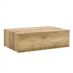 Modern Wood-Like Coffee Table Wood Grain, Rectangle Wood Center Table for Living Room,Contemporary Cocktail Center Table for Home,No Assembly - Image 4